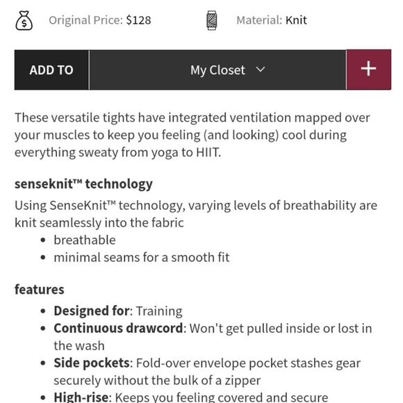 Lululemon Mapped Out High Rise Tight Black Brick Orange patterned leggings 2 - Picture 13 of 13